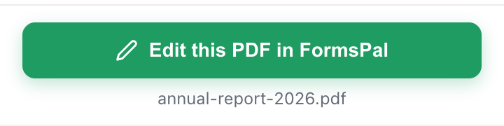 The popup leading with an Edit this PDF button